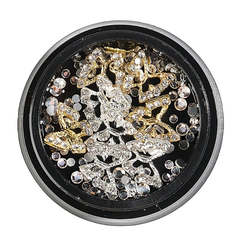 

Art 3D Butterfly Art Decorations Rhinestones