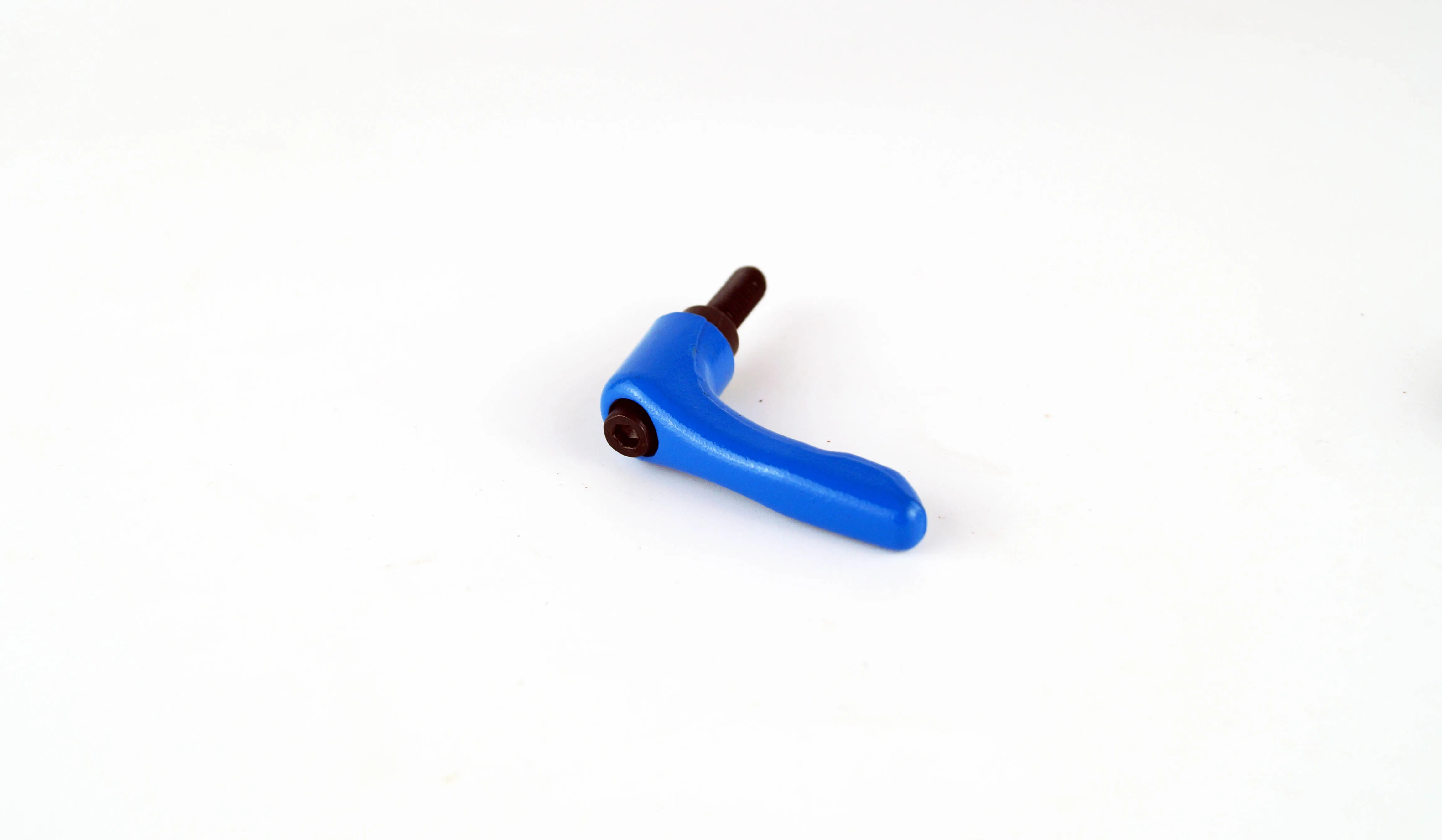 M5 M6 Solid Adjustable handle clamping lever arms tension levers blue color