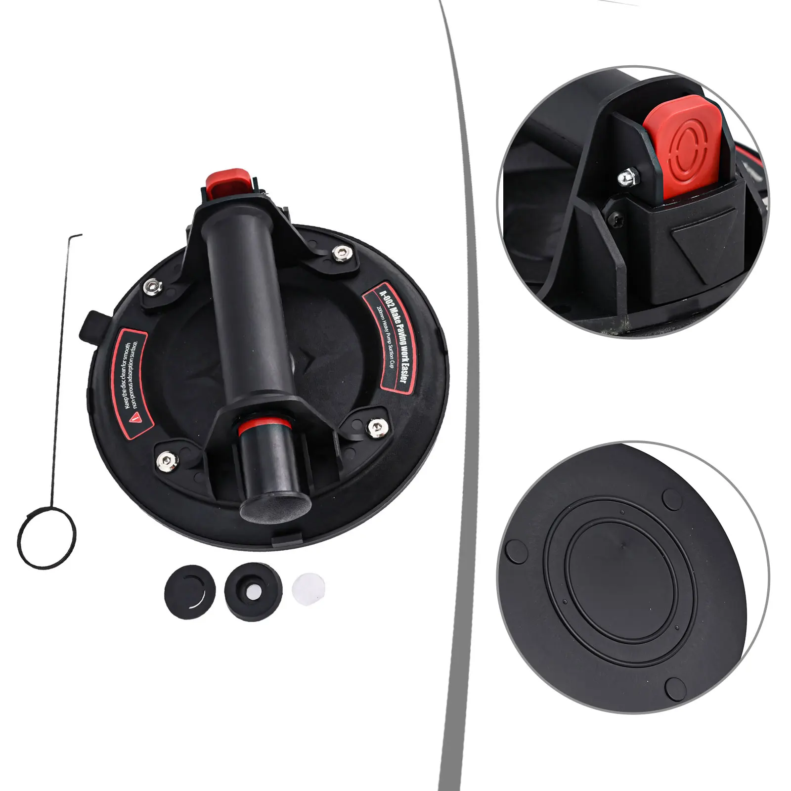 Heavy-duty Suction Vacuum Suction Cup Glass Fixing Tool High-quality 21*21*11cm 8-inch Air Pump Extractor