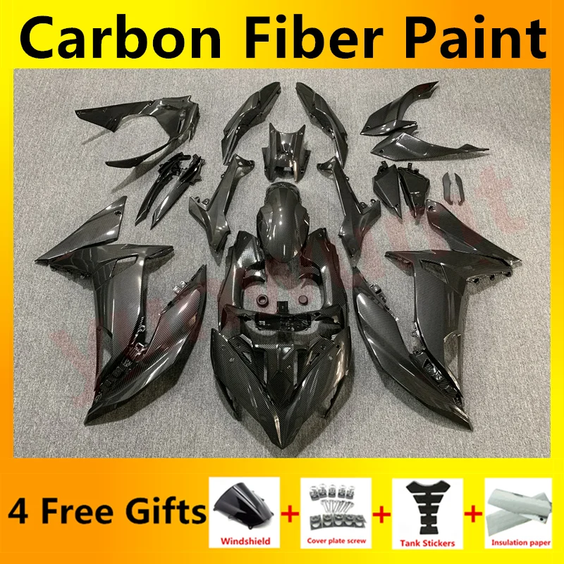 Motorcycle ABS Full Fairings kit NINJA650 17 18 19 NINJA 650 ER6F Bodywork Fairing kits set carbon fibre
