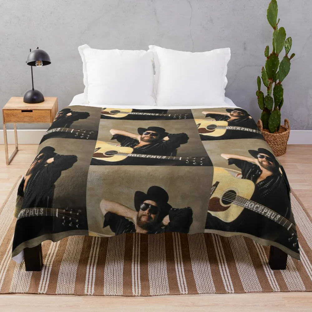 

Hank Jr. chilling Throw Blanket Sleeping Bag Blanket WarmBlanket