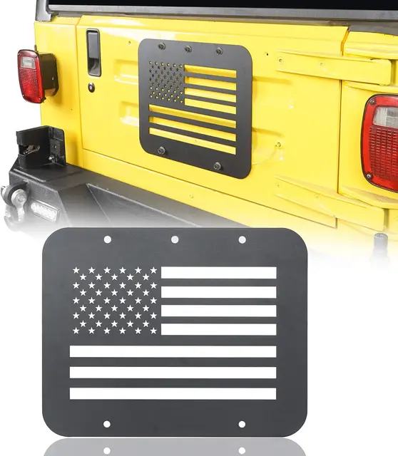 Cover Abdeckung Heckklappe mit Lüftungsschlitzen Tailgate Vent JKS Jeep  Wrangler JK ab BJ 07, Wrangler JK, 2007-, Tailgate Vent