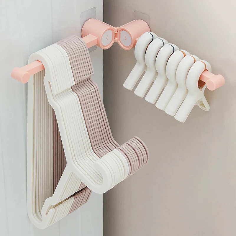 Household Hair Loop Head Rope Storage Rack, Non Punching Multifunctional Hook, Dormitory Seamless Storage Rack