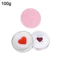 Portable Natural Makeup Brush Cleaner Soap - Multi - Functional, Reusable Beauty Cleansing Tool (100g)