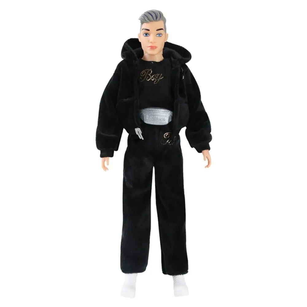 9 Styles Male/Female Doll Clothing High Quality 2024 Fashion Casual Wear Shoes Velvet Sportswear Caps 30CM Doll