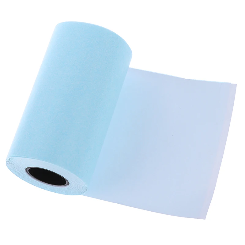 3Rolls printable sticker paper roll direct thermal paper self-adhesive 57*30mm images - 6