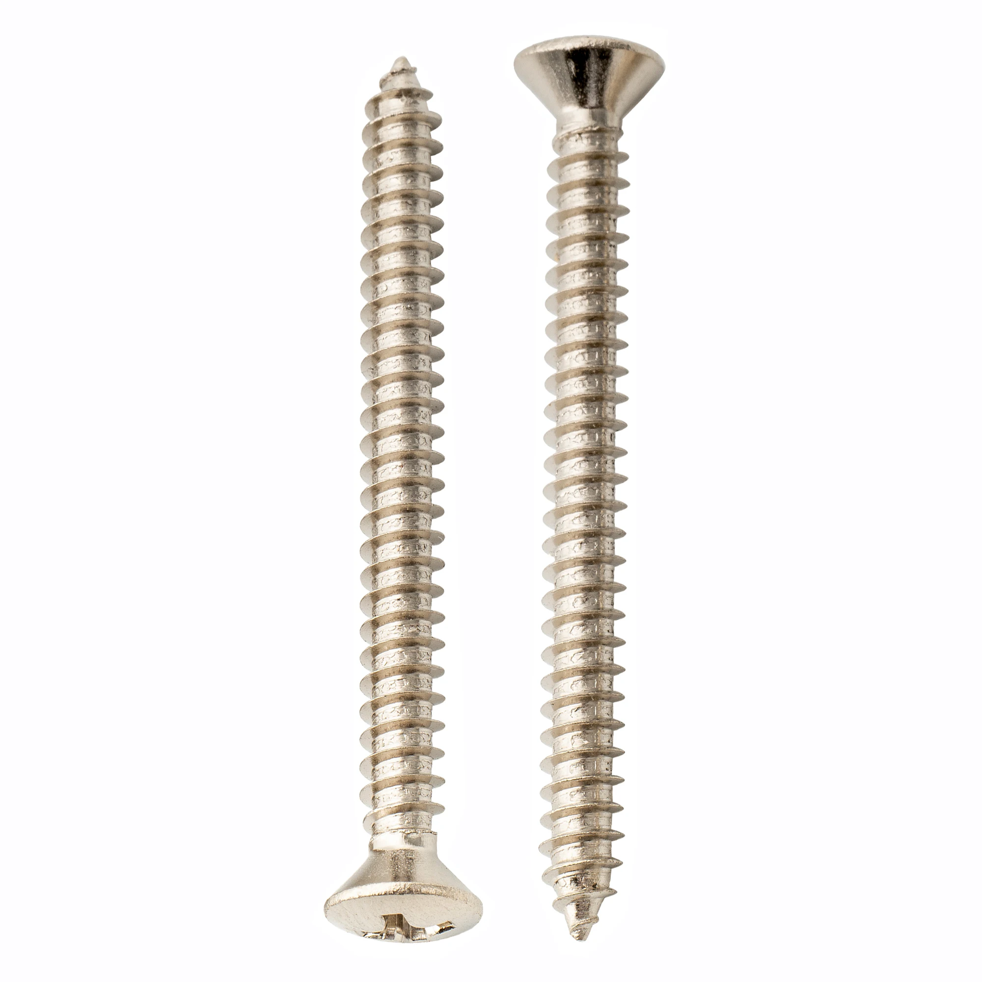 Musiclily Ultra 4 x 45 mm Edelstahl-Senkkopfschrauben für E-Gitarre, Bass, Halsplatte oder Tremolo-Stegklaue (4er-Set) – Detail 12
