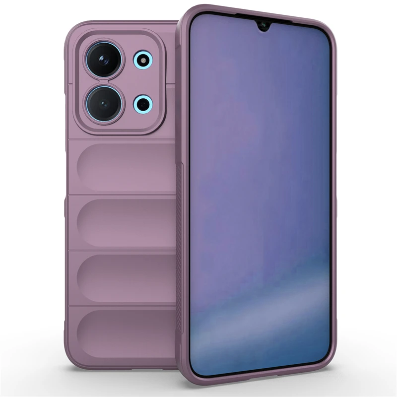 Shockproof Anti-Slip Silicone Phone Case - Soft Back Cover