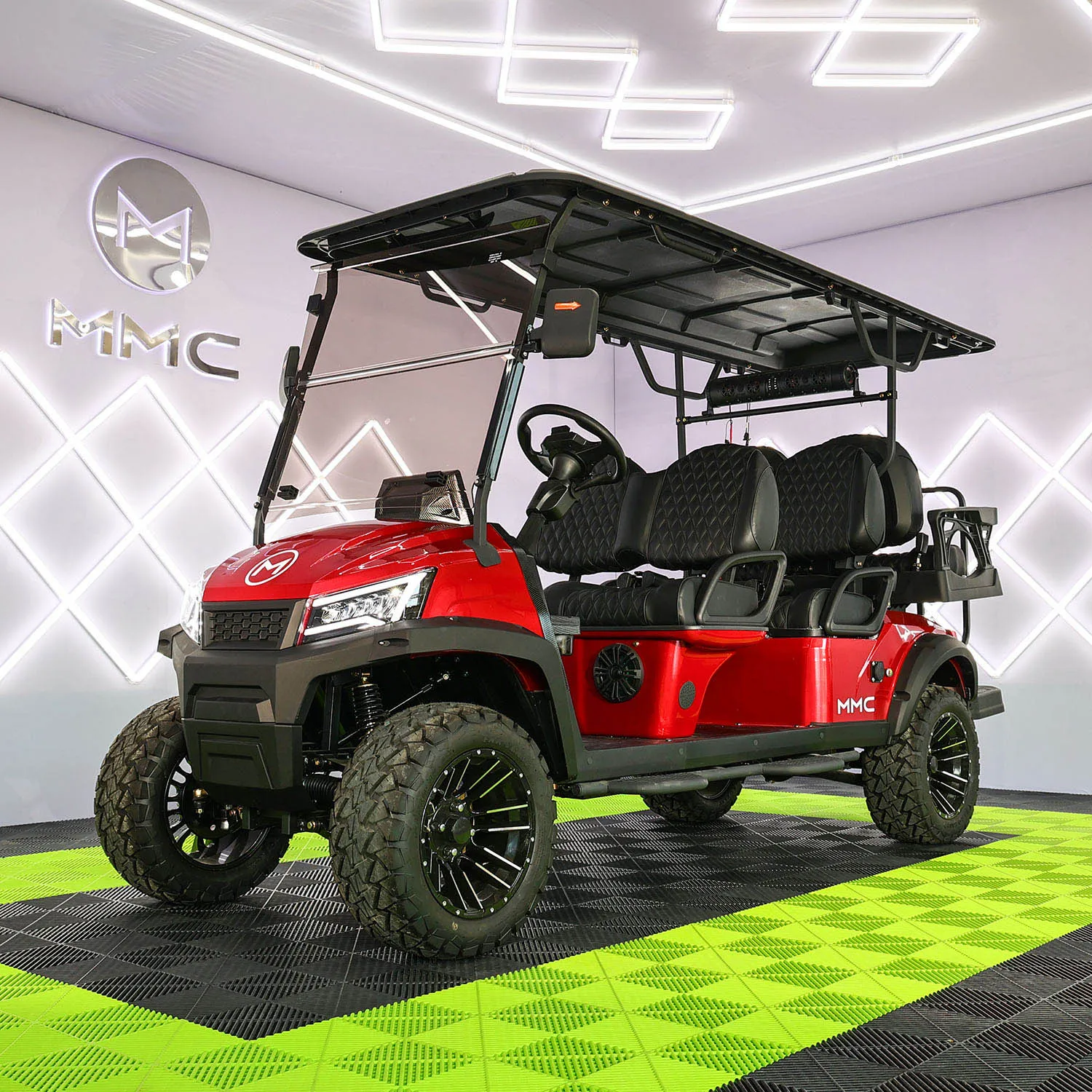 익스트림 디럭스 에디션 72V 리튬 배터리 태양광 4인승 4000W 5000W7000W 오프로드 거리 법적 버기 전기 골프 카트