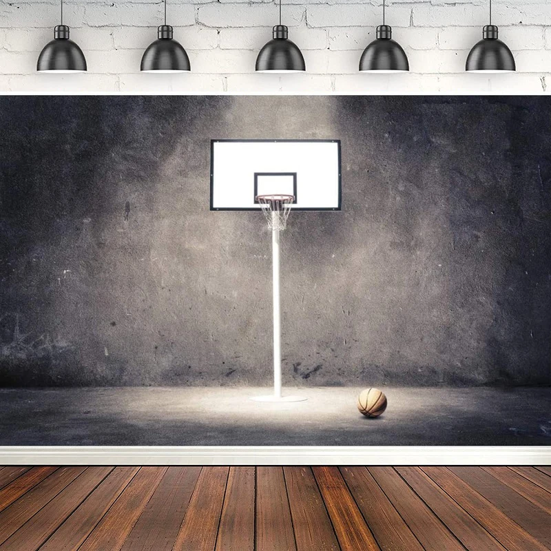 Black Wall Photography Fondale Basket Rack Basket Under Light Spazio Vuoto Sfondo Servizio Fotografico Puntelli Per Studio Video