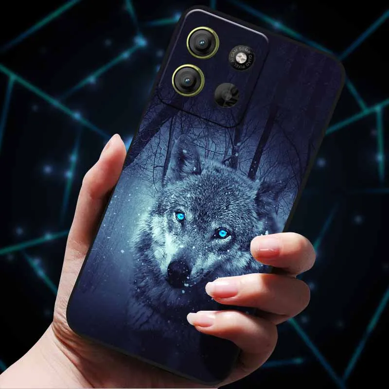 Painted Cats Soft Silicone Lovely Back Case - Cute Cat Design Phone Cover