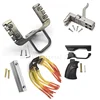 304 Stainless Steel Casting Mechanical Slingshot DIY Accessories Sliding Module Trigger Strong Rubber Band Accessories 1