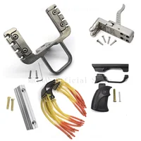 304 Stainless Steel Casting Mechanical Slingshot DIY Accessories Sliding Module Trigger Strong Rubber Band Accessories 1