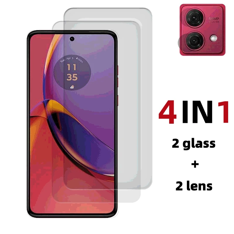 Per Motorola Moto G84 Vetro Temperato Motorola Moto G84 G54 Protezione Dello Schermo Per Motorola Moto G84 5G Pellicola Protettiva Per Telefono Anteri