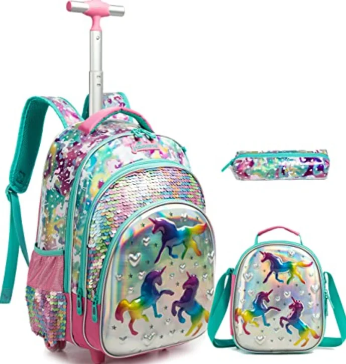 Zaino glitterato per le ragazze • Bambini World