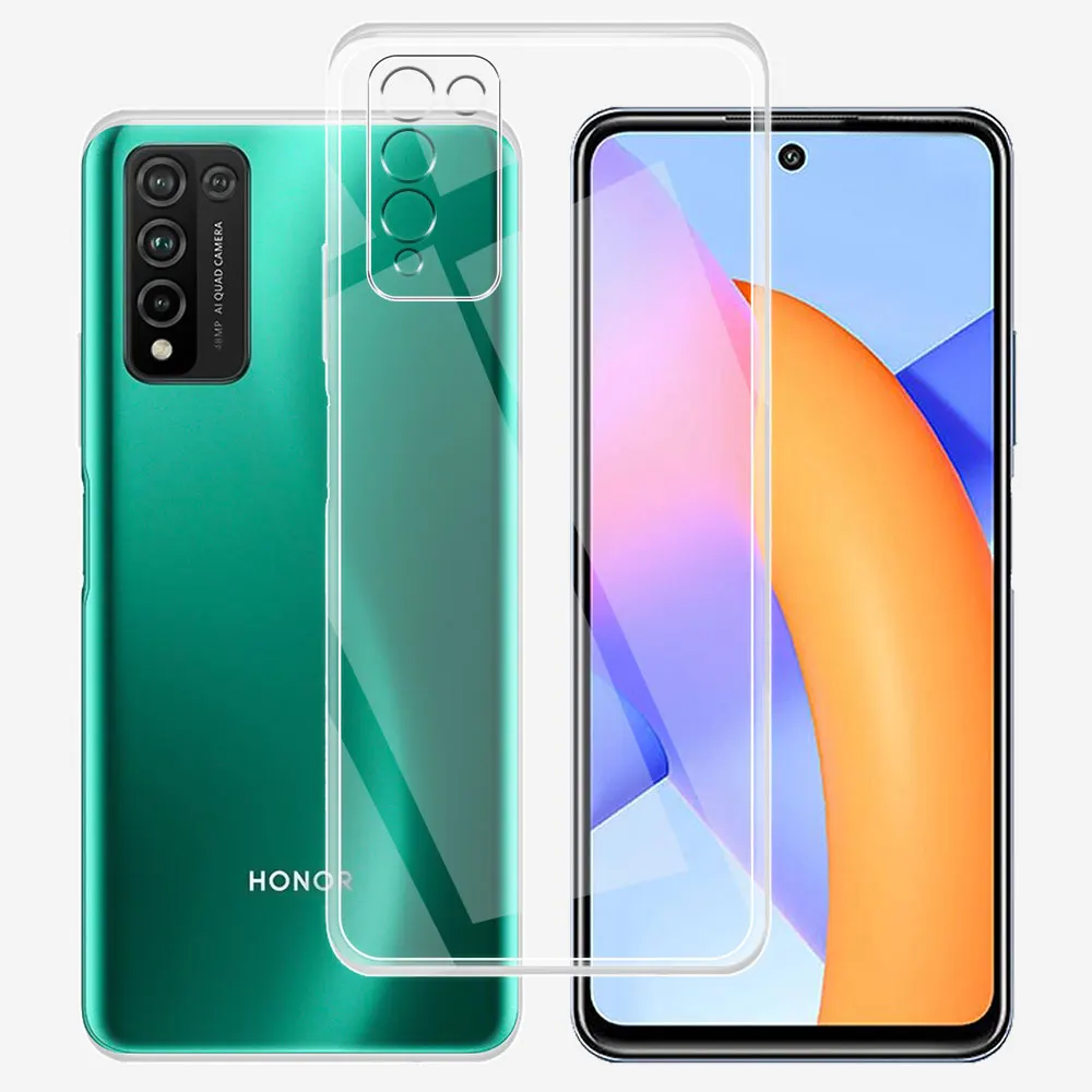 Crystal Clear Silicone Soft Phone Case with Bumper Protection