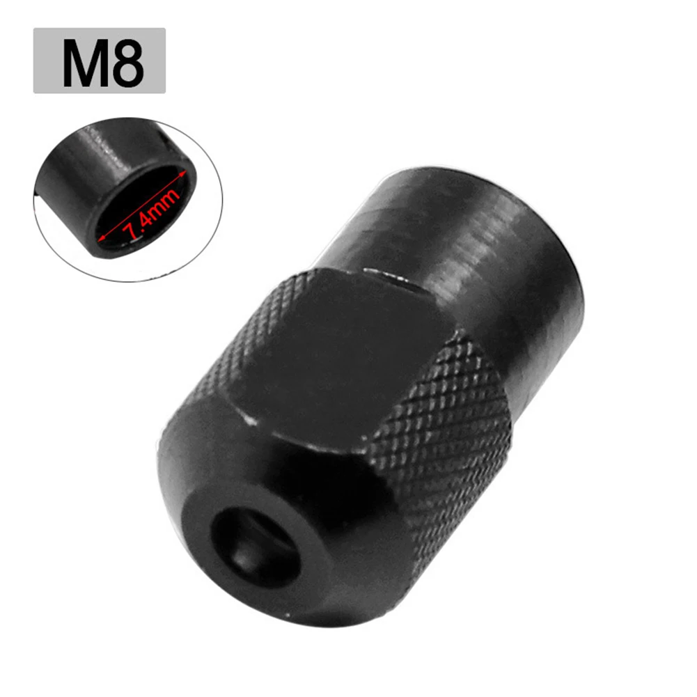 

5PCS/set Mini Drill Chuck Accessories Rotary Tools Electric Grinder Zinc Alloy Chuck Nut M8*0.75mm Power Tool Accessories