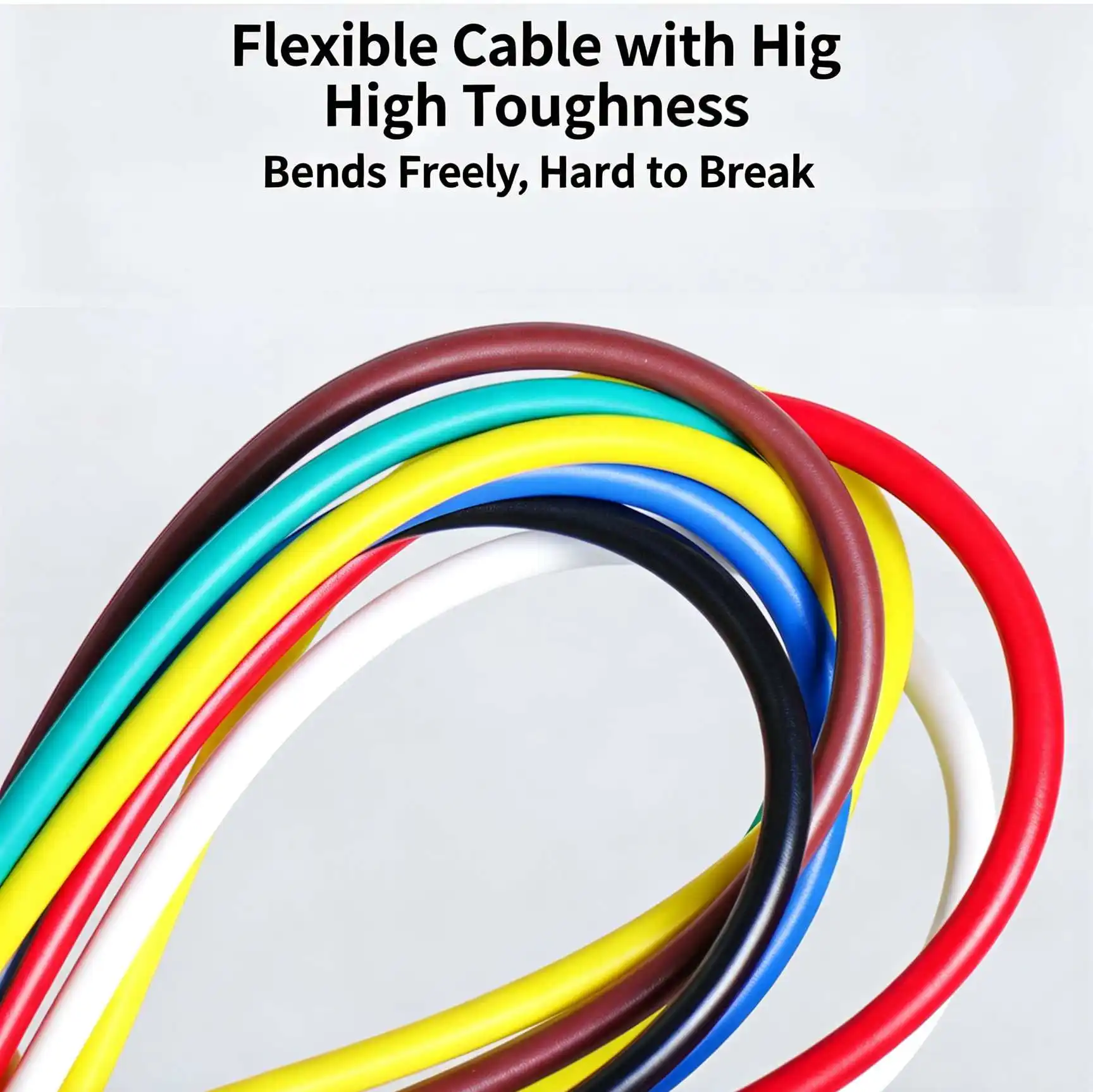 Premium Silicone Electric Wire - Soft, Flexible, High Temperature Resistant - 5 Meters/16.5ft