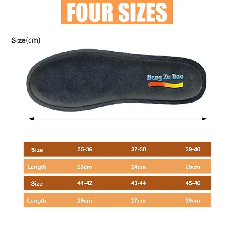 USB Heated Shoe Insoles Feet Warm Sock Pad Mat Electrically Heating Insoles Washable Warm Winter Inserts For Shoes