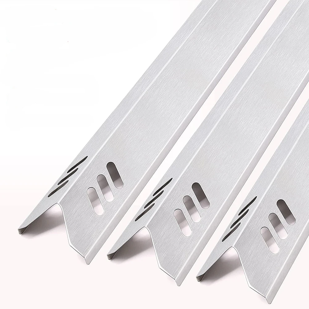 

BBQ Tools Accessories Heat Tents Protections 4pcs Flexible For Grill Install Stainless Steel Garden Outdoor Living