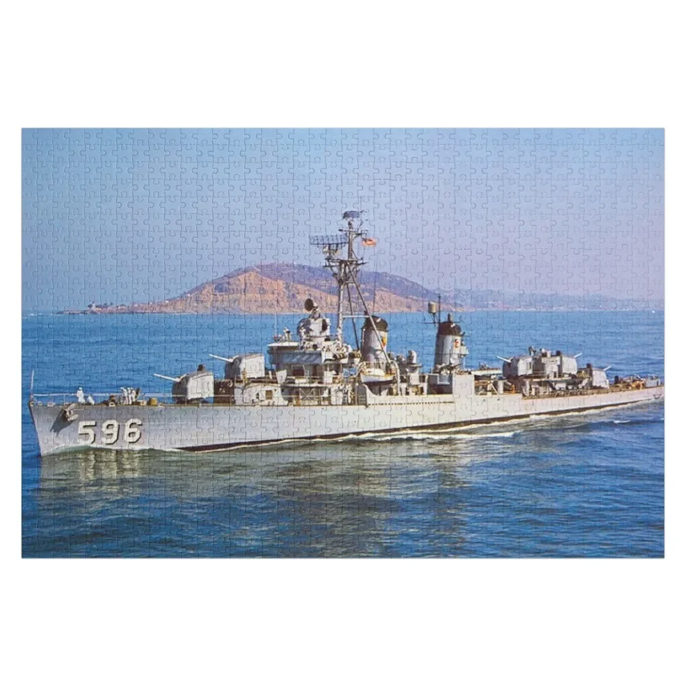 

USS SHIELDS (DD-596) SHIP'S STORE Jigsaw Puzzle Custom Custom Gifts With Photo Personalized Gift Puzzle