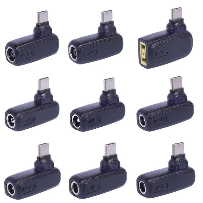 

Type C Male Right Angled Power Plug to DCAdapter Square Port/DC7954/7450/552pter