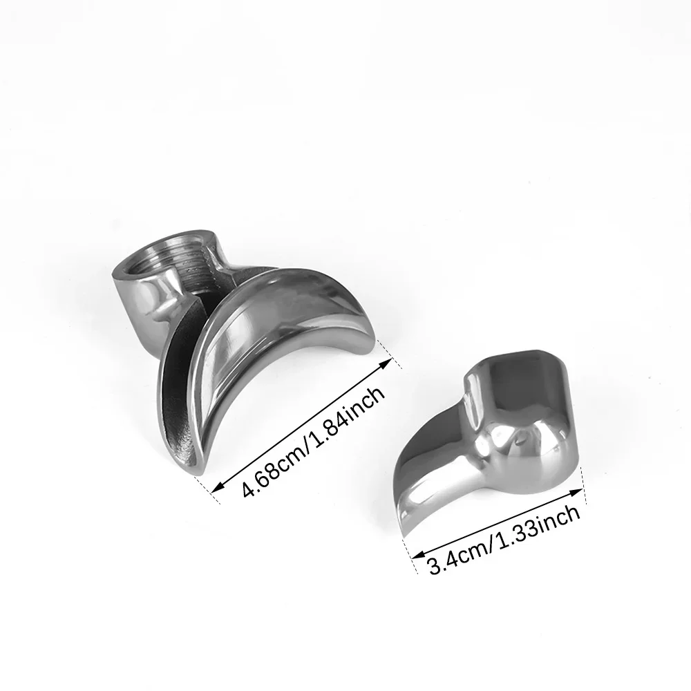 Coffee Machine Handle Diverter Spout Semi-automatic Stainless Steel Leak Spout Diverter Coffee Accessories