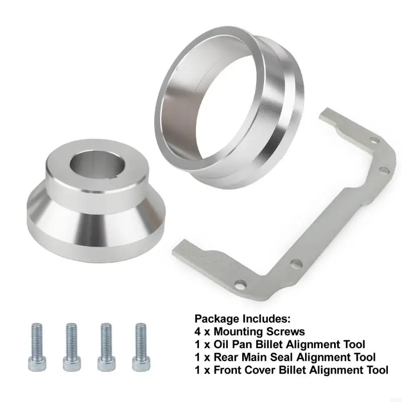 A2BF Rear Main Seal Alignment Tool Front Cover Alignment Tool & Oil Pans Front Cover for Series Engine 4.8 5.3 5.7 6.0 6.2