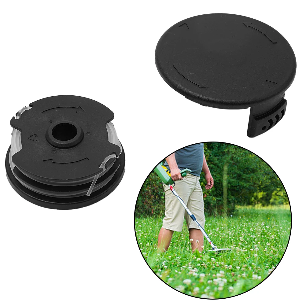 Cordless Grass Trimmer Spool& Line+cover For PRTA 20-Li 300 550 50 Grass Trimmer Spool & Line With Cover For Parkside For PRTA 2