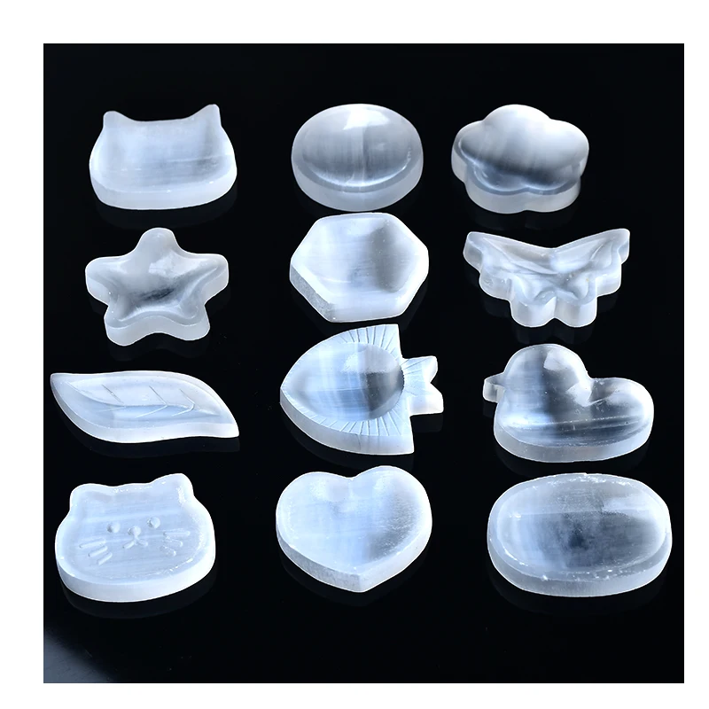 Selenite Crystal Bowl Plate 1