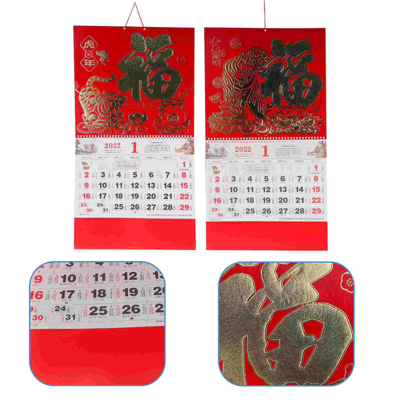 Calendar Wall 2022 Year Wall-mounted Exquisite Chinese Creative Daily Bulletin Board creative dark forest lunar calendar 2022 wall calendar diary learning work daily calendar time planning wall decor for gifts