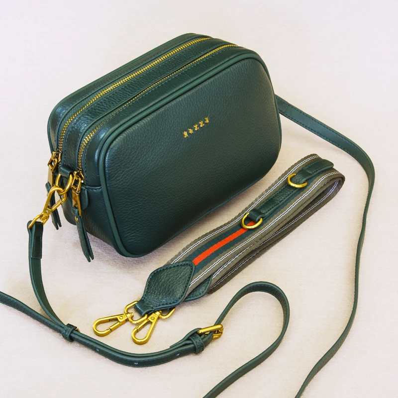 double zip camera bag