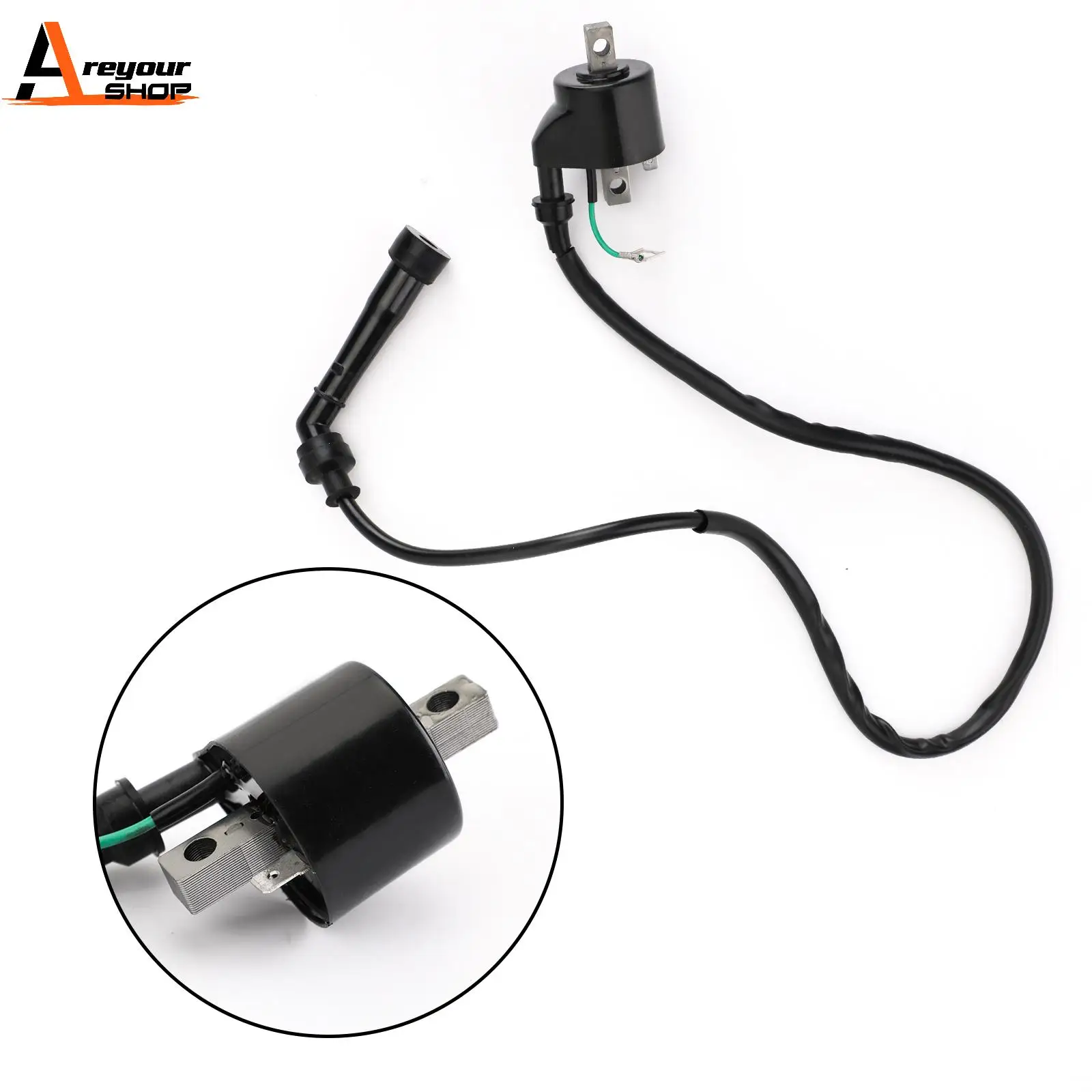 

Areyourshop for Honda CRF450 R CRF450R 2002 2003 2005 06 CRF450X Ignition Coil Models + Cap CRF 450