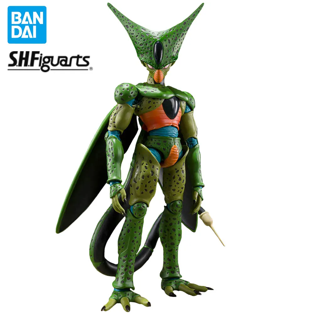 

Original Bandai SHFiguarts Cell First Form Dragon Ball Z SHF Anime Figure Model Action Collectible Toys Children's Gift