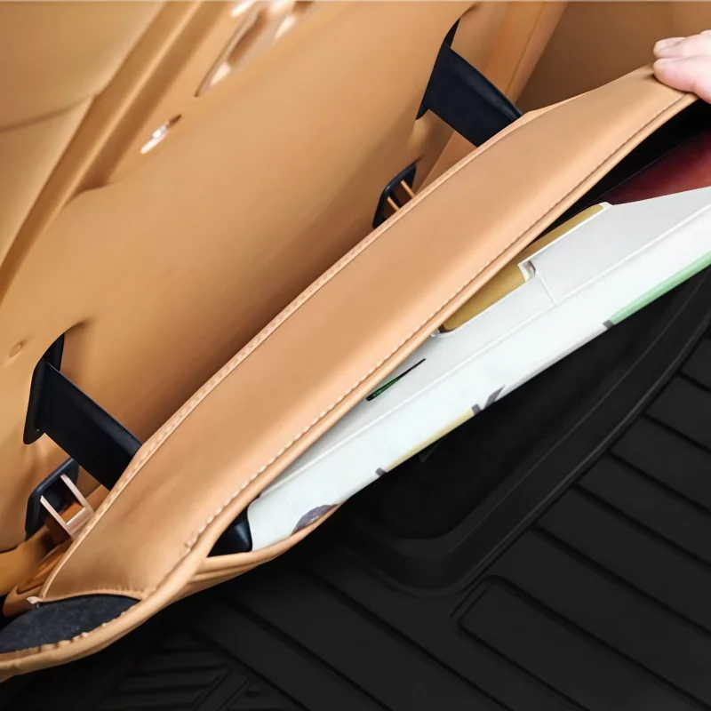 체리 ICAR V27 2026용 뒷좌석 팔걸이 등받이 안티킥 패드, 실내 보호 액세서리