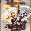 LEK AI Voice Control Electric Full Body Massage Chair Stretching Shiatsu Massage Chair Sofa with Calf Roller Massage 2