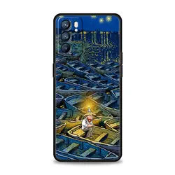 Retro Van Gogh Oil Painting Phone Case Cover for Oppo Reno8Pro (A1)