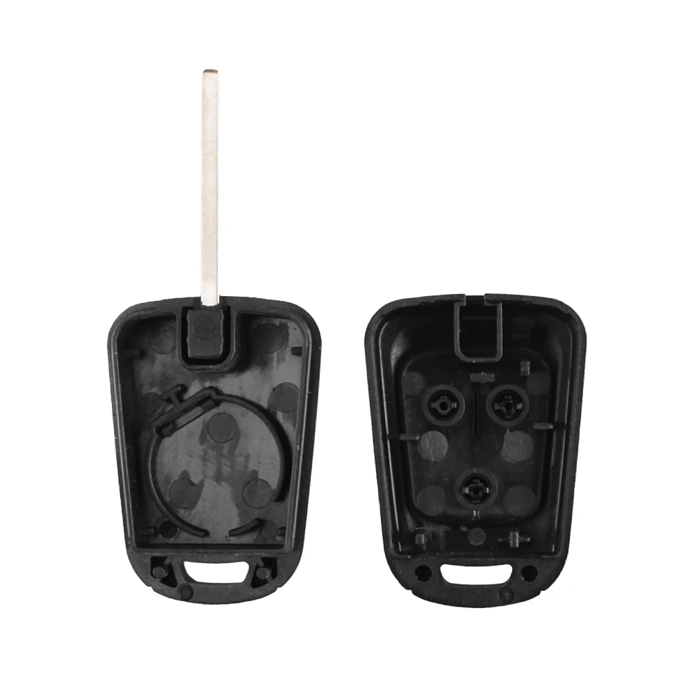 Key Case Car Remote Key Car Key Car Key Shell Key Shell 2/3 Buttons Car Remote Key Shell Fob Case For Chevrolet AVEO Cruze For Opel Malibu Sonic Replacement HU100 Key Blade