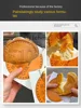 ZC Bread Mold Machine Cheese Snack Bread Coin Burning Machine round Gold Coin Bread 3