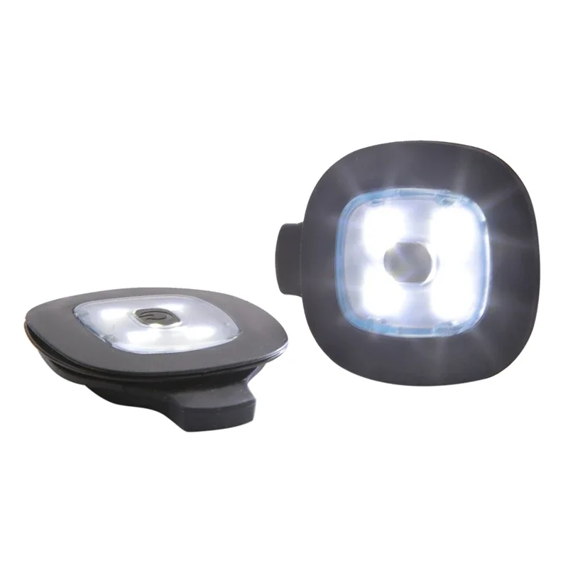 Head Flashlight COB Headlamp 2Pcs USB Rechargeable Light for LED Beanie Hat Replaceable Headlamp Cap DIY Hat Light for Men and Women