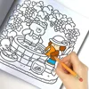 Cozy Atmosphere Relaxing Coloring Book for Adults and Teens Bold Easy-to-follow Patterns and Girl Moments 5