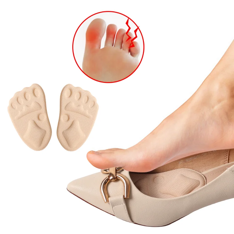 Women High Heel Forefoot Pad for Shoes Insert Half Insoles Plantar Fasciitis Pain Relief Comfortable Foot Care Massaging Toe Pad