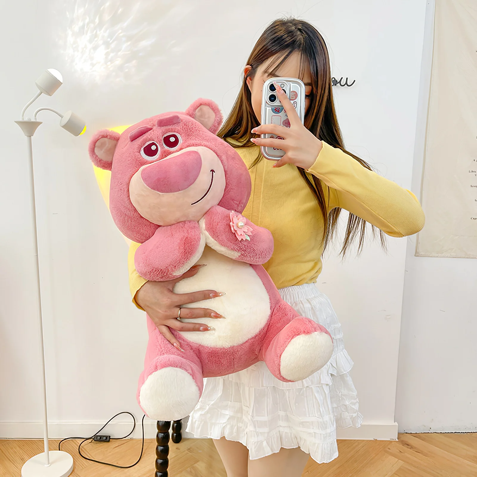 50cm Cartoon Disney Toy Story Lotso peluche Kawaii Sakura Lots-o