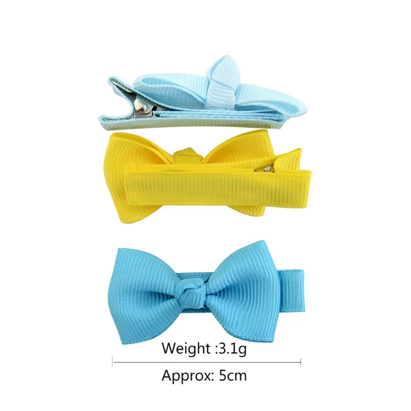 

Mini 2 Inch Tiny Hair Bows Clips Fully Lined for Baby Girls Fine Hair Infants Kids Small Bowknot Hairgrip 16pcs