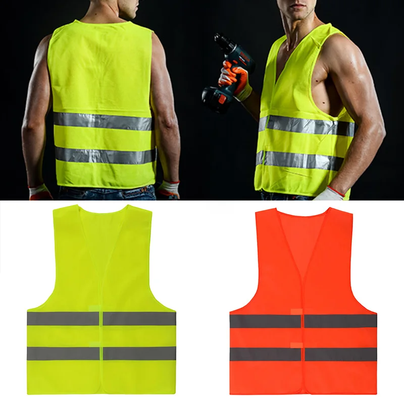 Acheter Gilet réfléchissant haute visibilité Vêtements de travail Moto Cyclisme Sports Vêtements de sécurité réfléchissants en plein air Veste réfléchissante