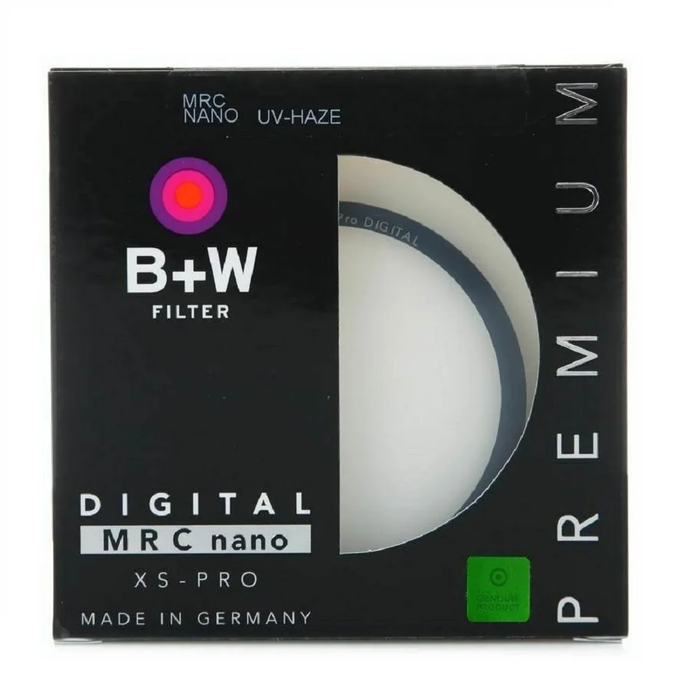 

B+W UV Filter XS PRO MRC Nano 49_52_55_58_62_67_72_77_82mm HAZE Protective Ultra Thin for Nikon Camera Sony Canon Filter