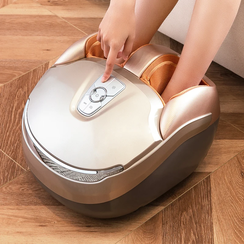 MARESE M7 Plus Electric Foot Massager Machine With Deep Vibration Massage Heated Rolling Kneading Air Compression Healthy Gift electric leg massager with vibration hot compress professional pressure therapy foot massage air compression muscle relief pain