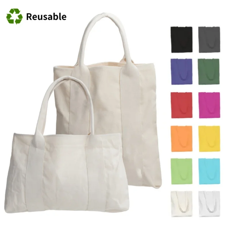 

Индивидуальный минимализм, индивидуальный принт логотипа, Пляжная Холщовая Сумка для покупок, 2024 мягкая женская сумка-тоут