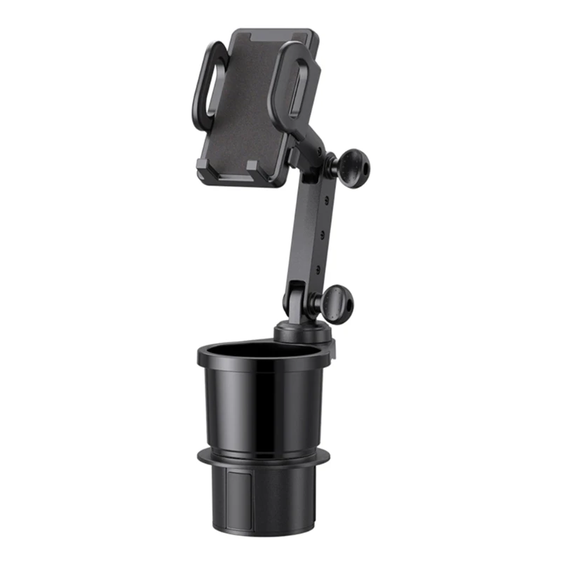 2 in 1 Car Mount Phone Holder Stand Drinking Bottle