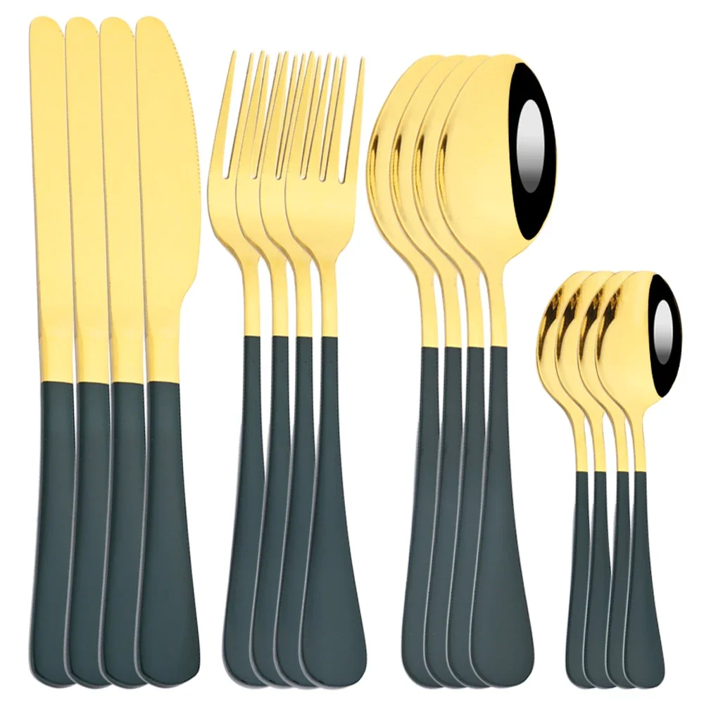 Green gold 16Pcs